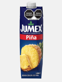 jugo de piña en tatra pak