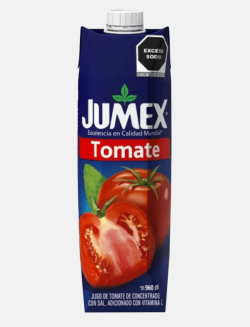 jugo jumex sabor tomate en tatra pak