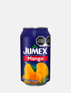 jugo de lata sabor mango