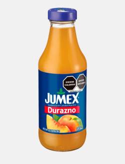 jugo néctar de lata sabor durazno