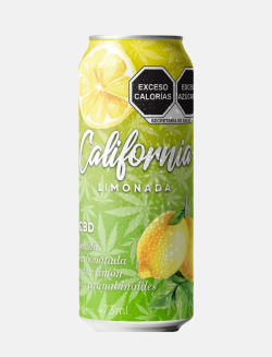 bebida sabor limonada con cannabis